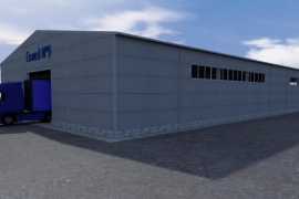 Продаются  строящиеся склады.